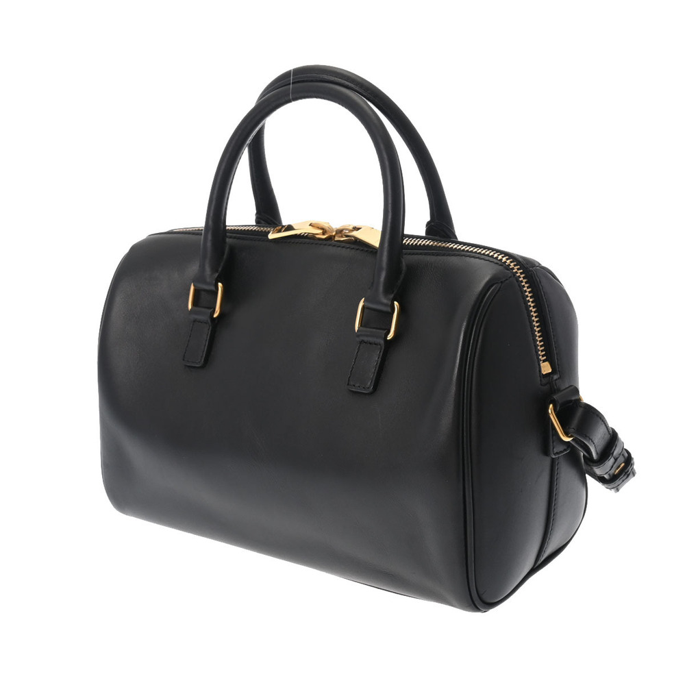 SAINT LAURENT Duffle Bag Black Leather - Picture 2 of 11